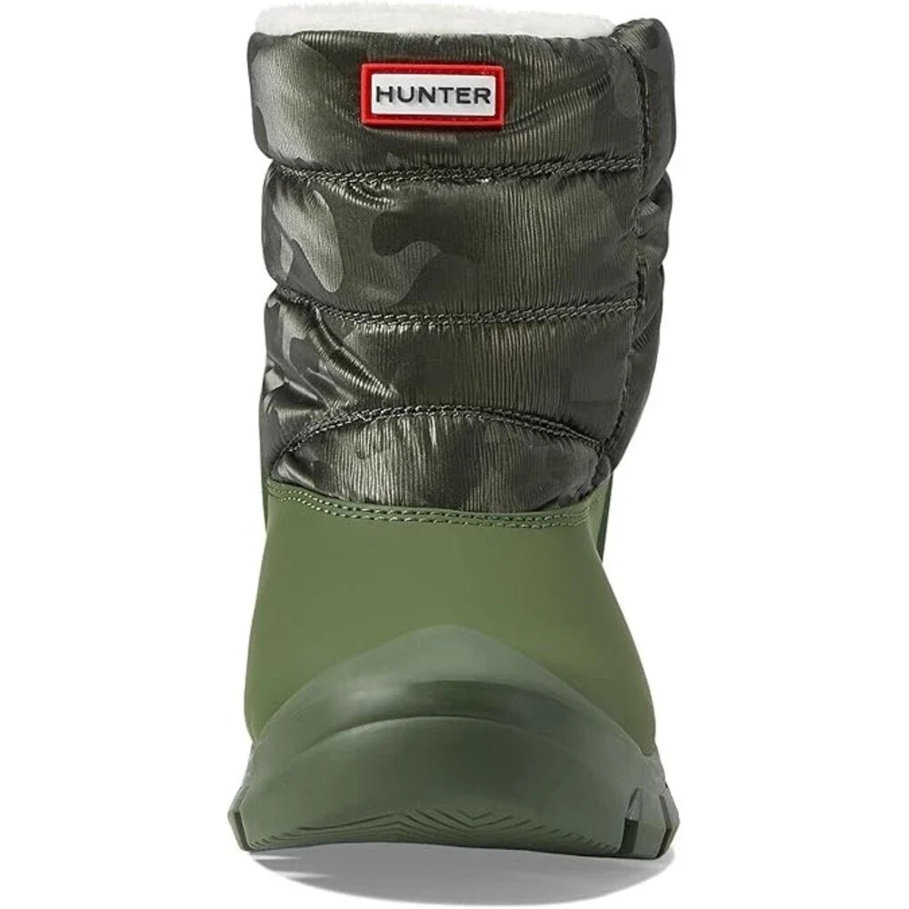 Hunter Intrepid Reflective Camo Snow Boots Toddler US 8 Green Insulated JOBB1816